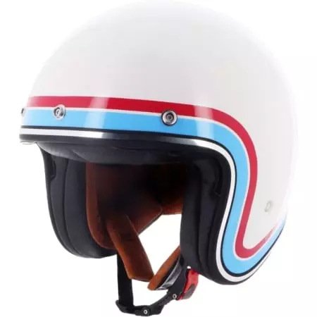 Casque Helstons Freedom Beige Bleu Rouge