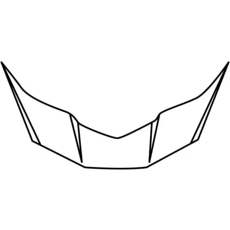 Ventilation Arrière HJC RPHA 10 Plus Aquilo MC5