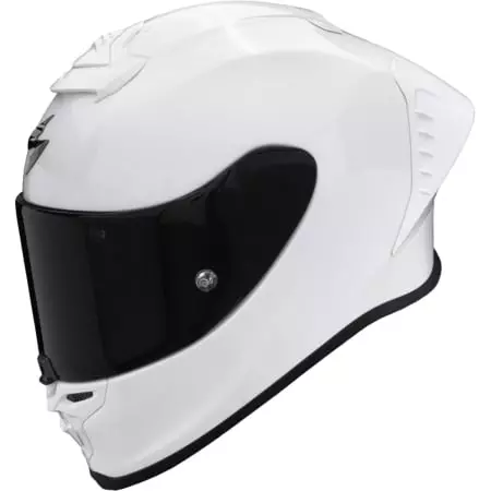 Casque Scorpion Exo-R1 Evo Air FIM 1 Racing Blanc - Casque Intégral SCORPION