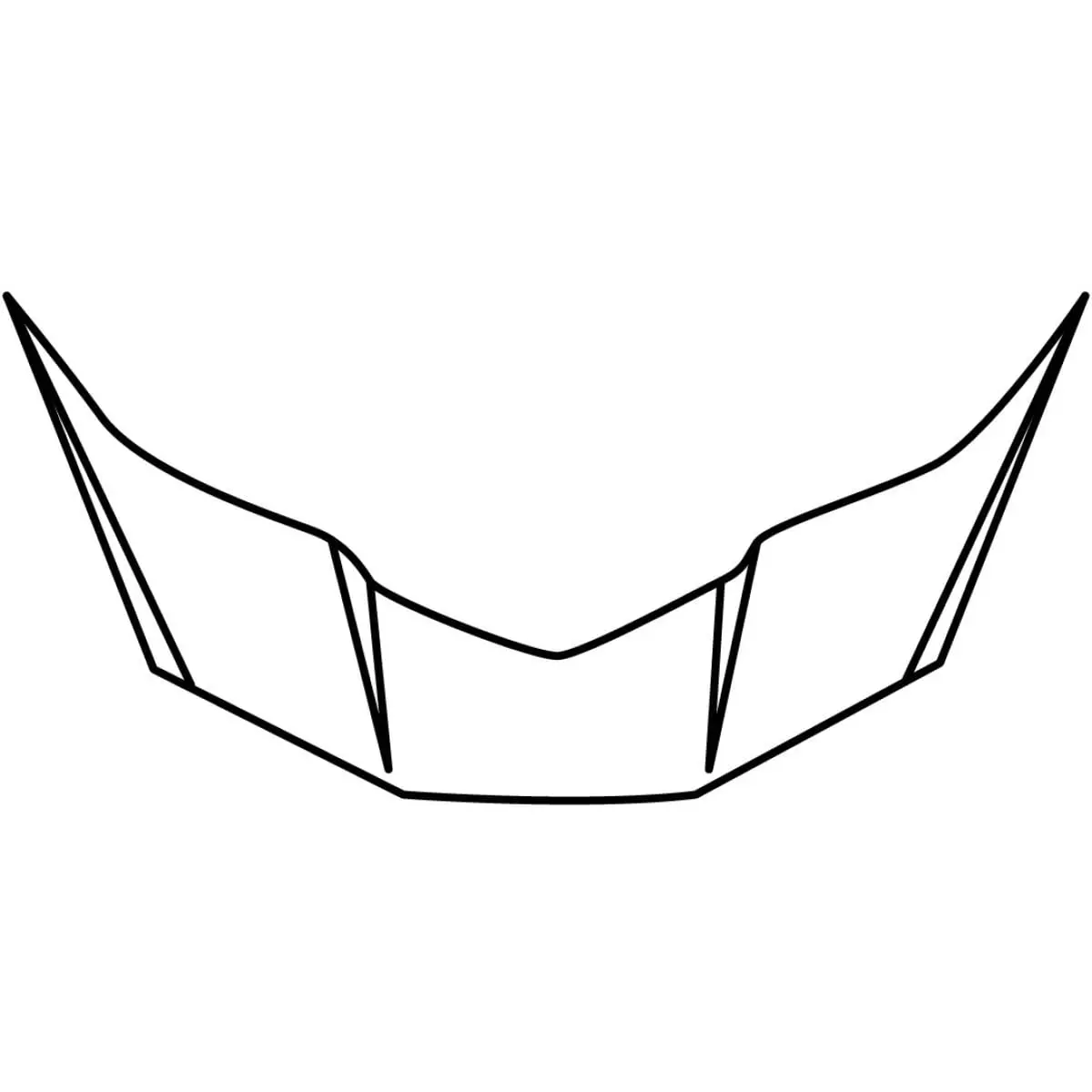 Ventilation Arrière HJC Rpha ST Two Cut MC10SF