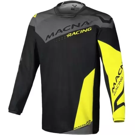 Maillot Cross Macna Backyard-1 Noir Jaune