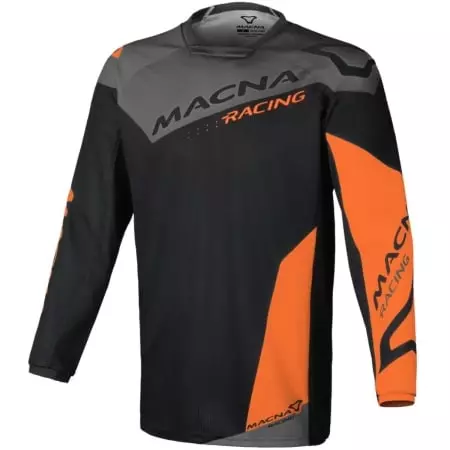 Maillot Cross Macna Backyard-1 Noir Orange