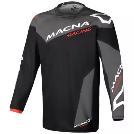 Maillot Cross Macna Backyard-1 Noir Gris