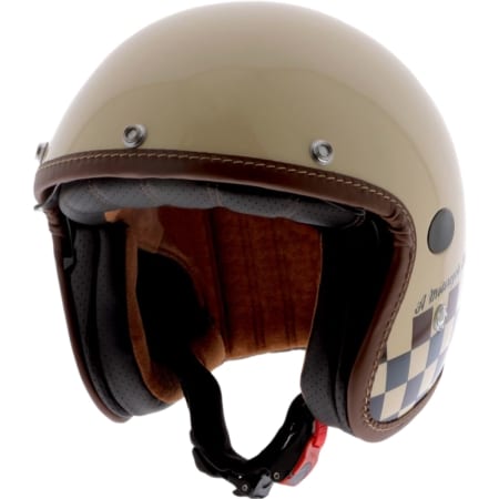 Casque Helstons Course Carbon Beige Bleu Rouge