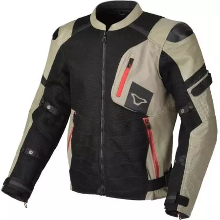 Blouson Macna Olsan Noir Taupe