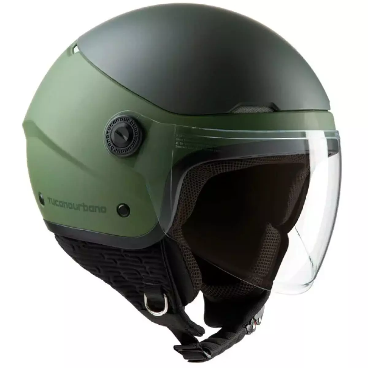 Casque Tucano Urbano El'Pop Airborne Vert Mat