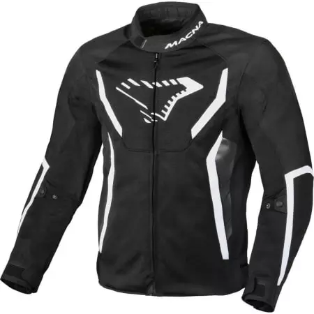 Blouson Macna Grisco Noir Blanc