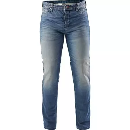 Jean Furygan D12 X Kevlar® Straight L30 New Dirty Bleu