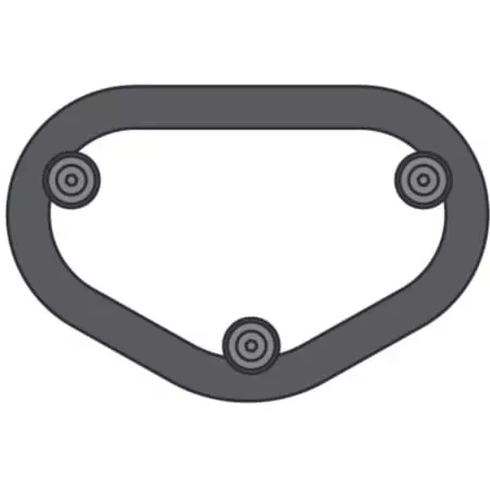 Support Latéral Gauche SLC SW-Motech Pour KTM 990 Duke