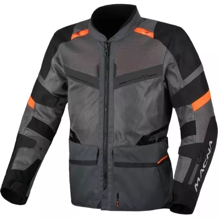 Veste Macna Captane Noir Gris Orange