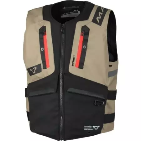 Gilet De Protection Macna MUTV-1 Taupe Noir