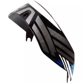 Spoiler Spectre 020 Nolan X-804 RS Ultra Noir Blanc Brillant