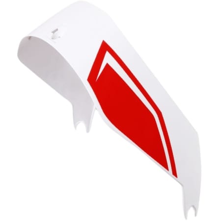 Spoiler Nolan Maven X-80 RS Ultra Blanc Rouge Brillant