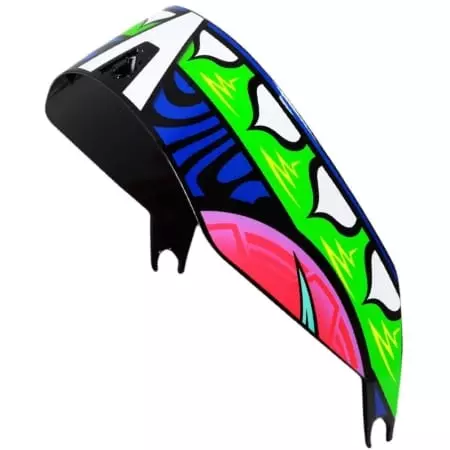 Spoiler Nolan Davis 027 X804RS Ultra Noir Vert Fluo Brillant