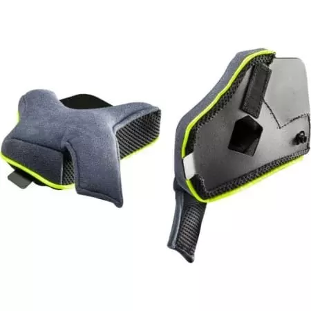 Mousses De Joues Nolan Clima Comfort N53 Noir Jaune Fluo
