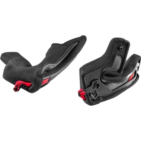 Mousses De Joues Nolan Clima Comfort N80-8 N-Com Noir Rouge