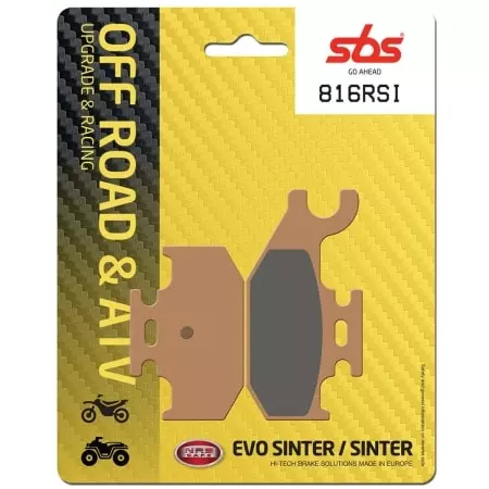 Plaquettes De Frein SBS - 816RSI