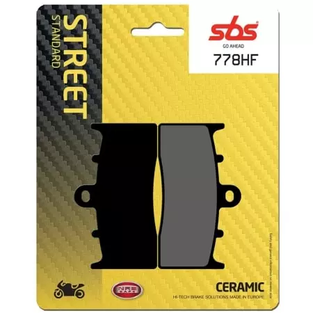 Plaquettes De Frein SBS - 778HF