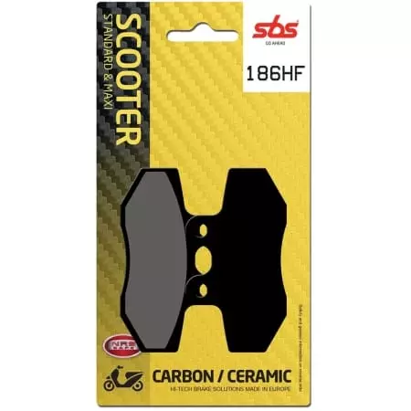 Plaquettes De Frein SBS - 186 (817HF)