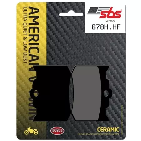 Plaquettes De Frein SBS - 678H.HF