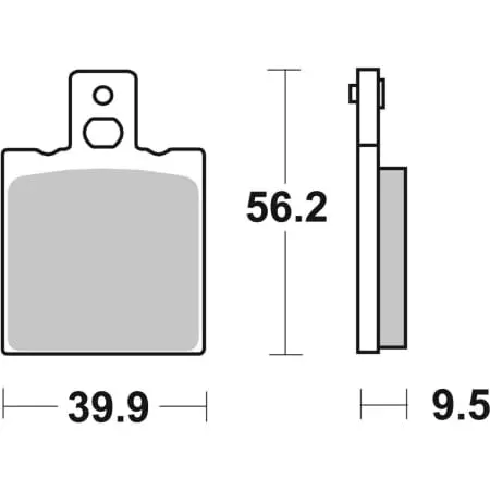Plaquettes De Frein SBS - 646HF
