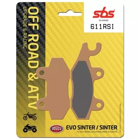 Plaquettes De Frein SBS - 611RSI