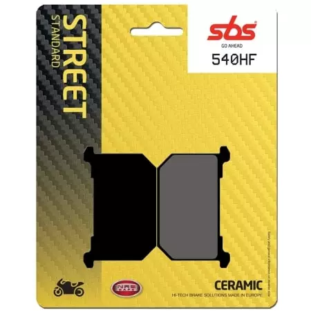 Plaquettes De Frein SBS - 540HF