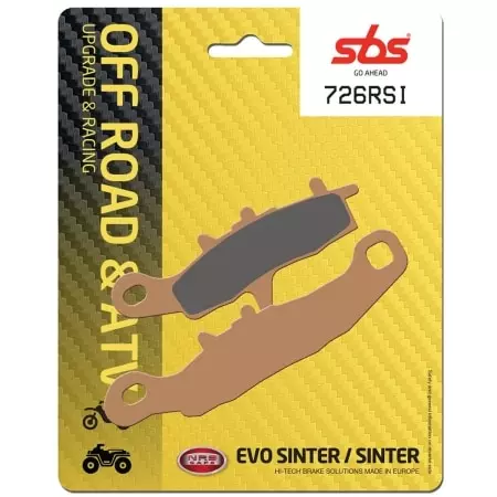 Plaquettes De Frein SBS - 726RSI