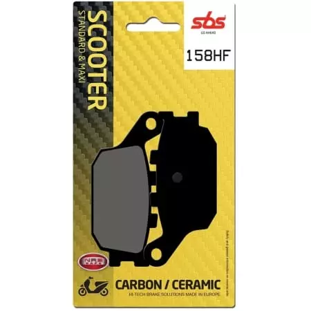 Plaquettes De Frein SBS - 158HF (753)