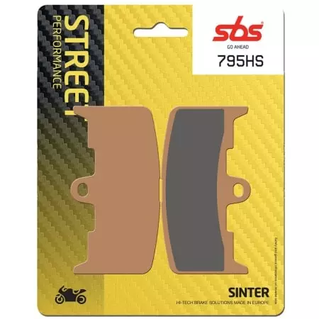 Plaquettes De Frein SBS - 795 (HS)