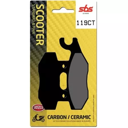 Plaquettes De Frein SBS - 119CT (688)