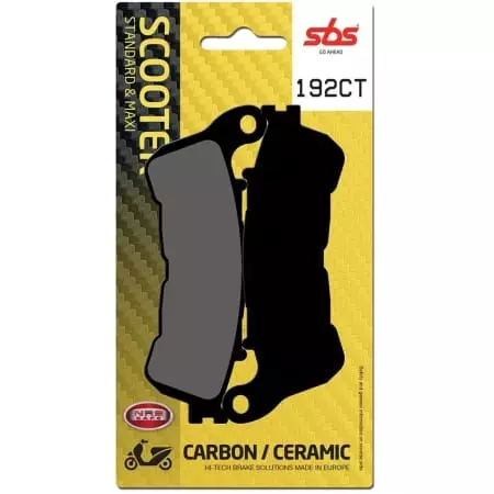 Plaquettes De Frein SBS - 192CT (828)
