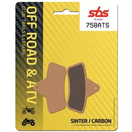 Plaquettes De Frein SBS - 758ATS