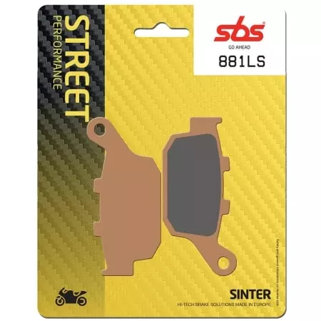 Plaquettes De Frein SBS - 881LS