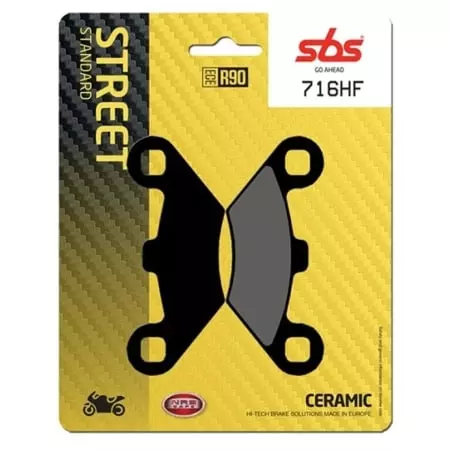 Plaquettes De Frein SBS - 716HF