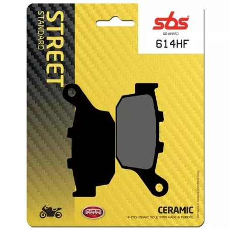 Plaquettes De Frein SBS - 614HF