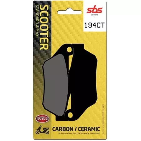 Plaquettes De Frein SBS - 194CT (837)