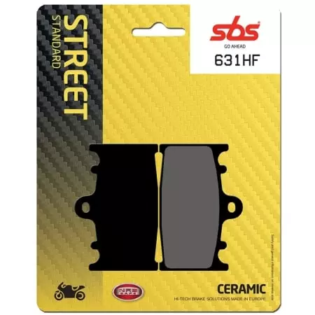 Plaquettes De Frein SBS - 631HF