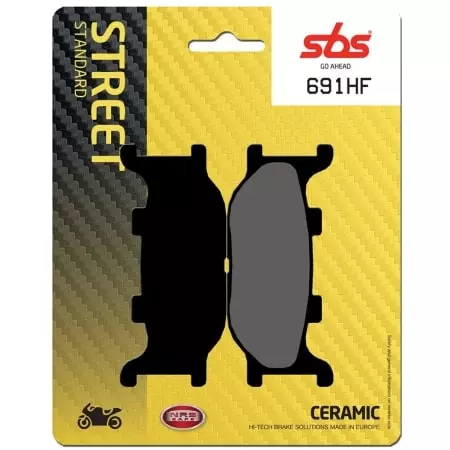 Plaquettes De Frein SBS - 691HF