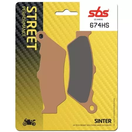 Plaquettes De Frein SBS - 674 (HS)