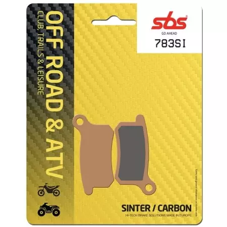 Plaquettes De Frein SBS - 783SI