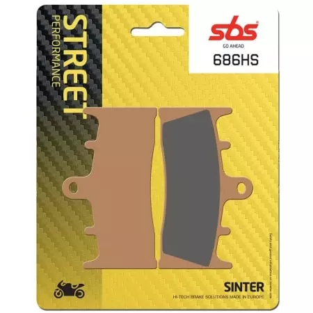 Plaquettes De Frein SBS - 686 (HS)