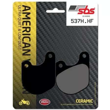 Plaquettes De Frein SBS - 537H.HF