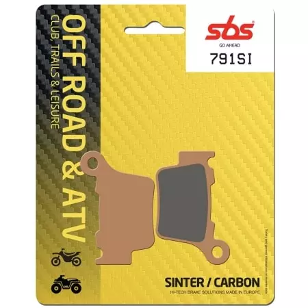 Plaquettes De Frein SBS - 791SI