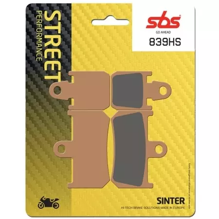 Plaquettes De Frein SBS - 839 (HS)