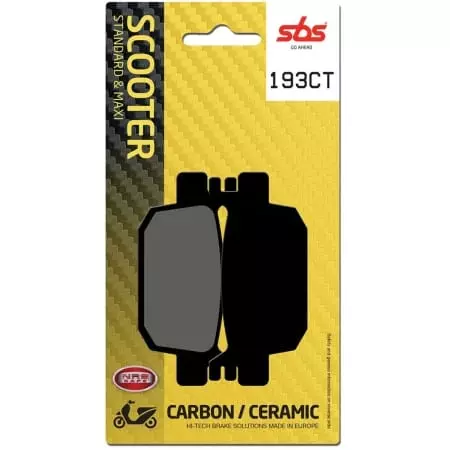 Plaquettes De Frein SBS - 193CT(832)