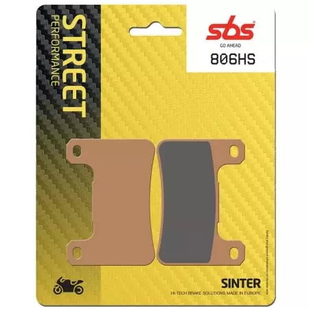 Plaquettes De Frein SBS - 806 (HS)