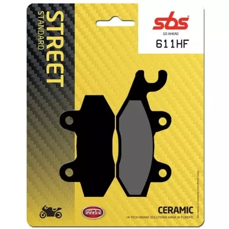 Plaquettes De Frein SBS - 611HF