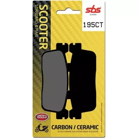 Plaquettes De Frein SBS - 195CT (847)