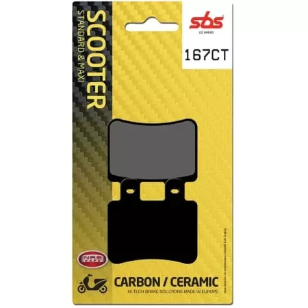 Plaquettes De Frein SBS - 167CT (773)